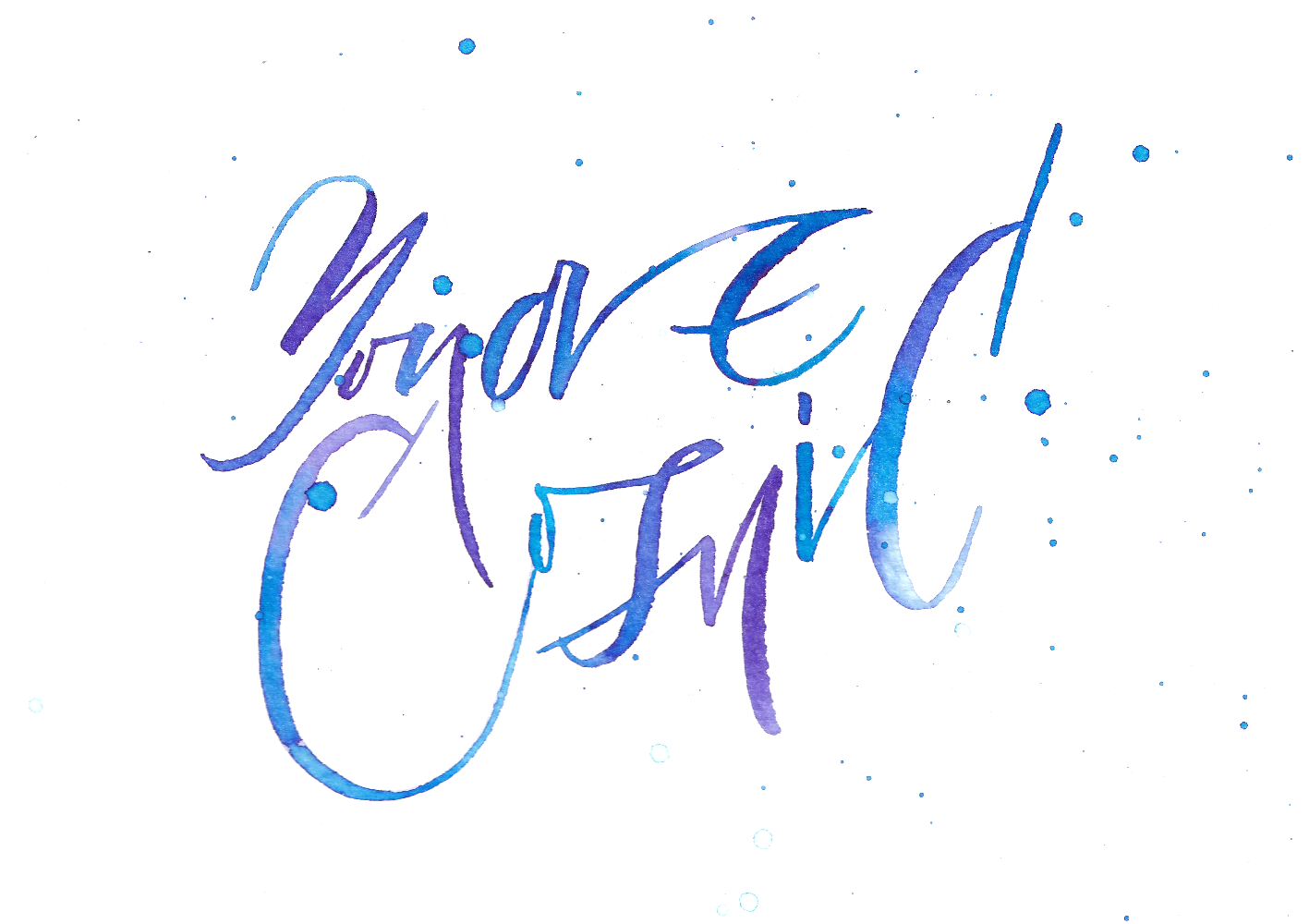 You are cosmic. Greeting card