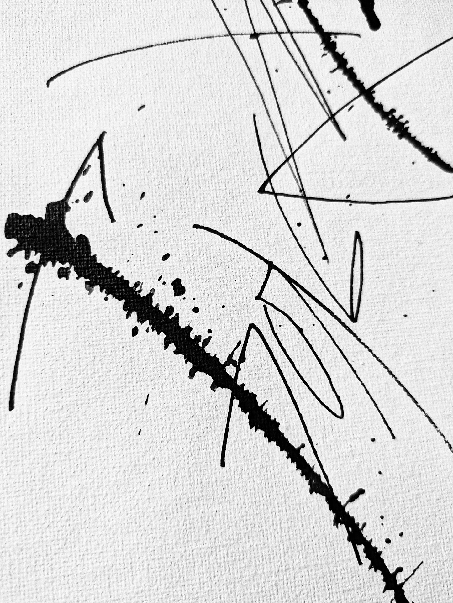 Life is pain — Abstract Wall Art 9x12"