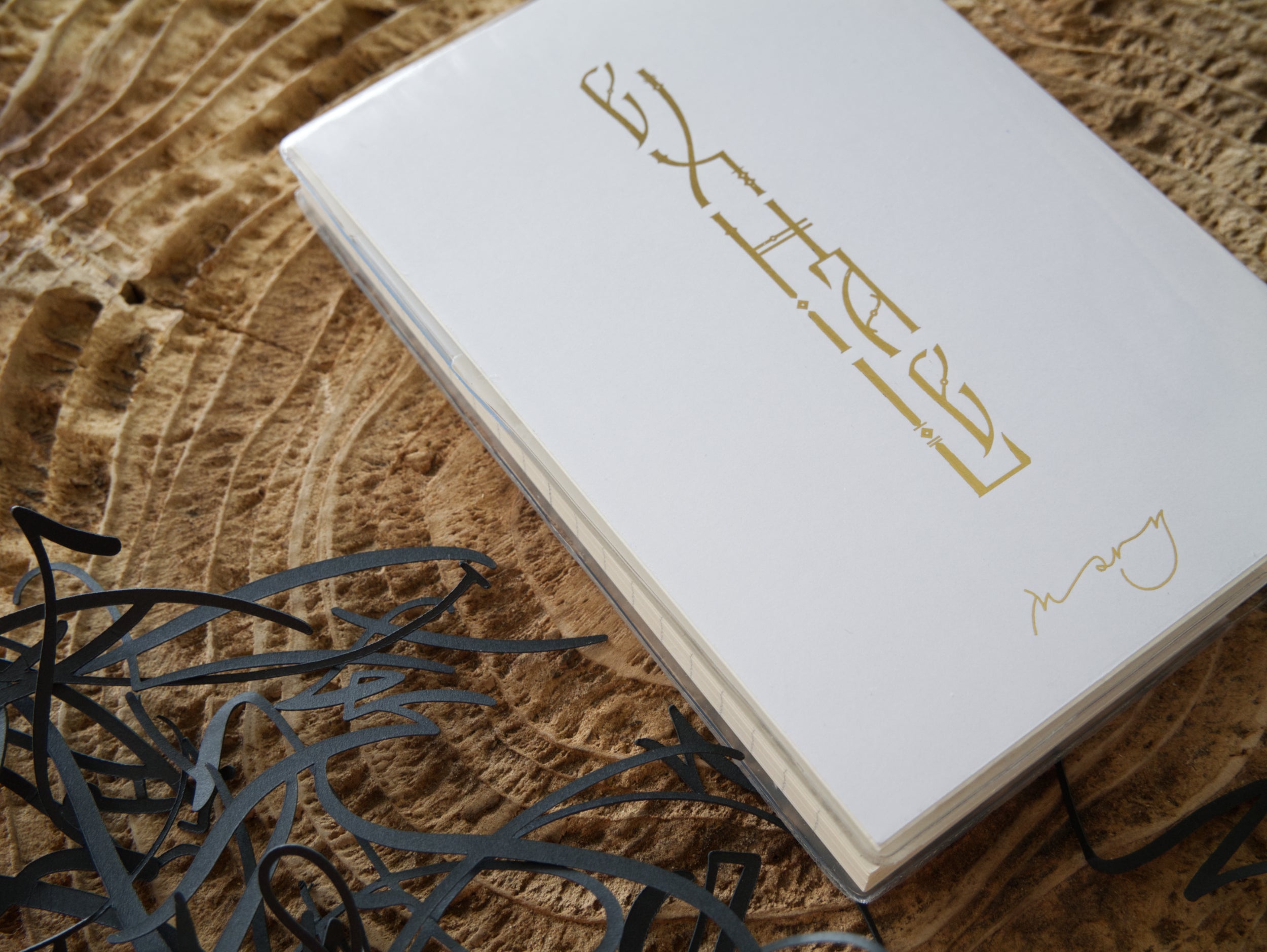 Notebook with custom design