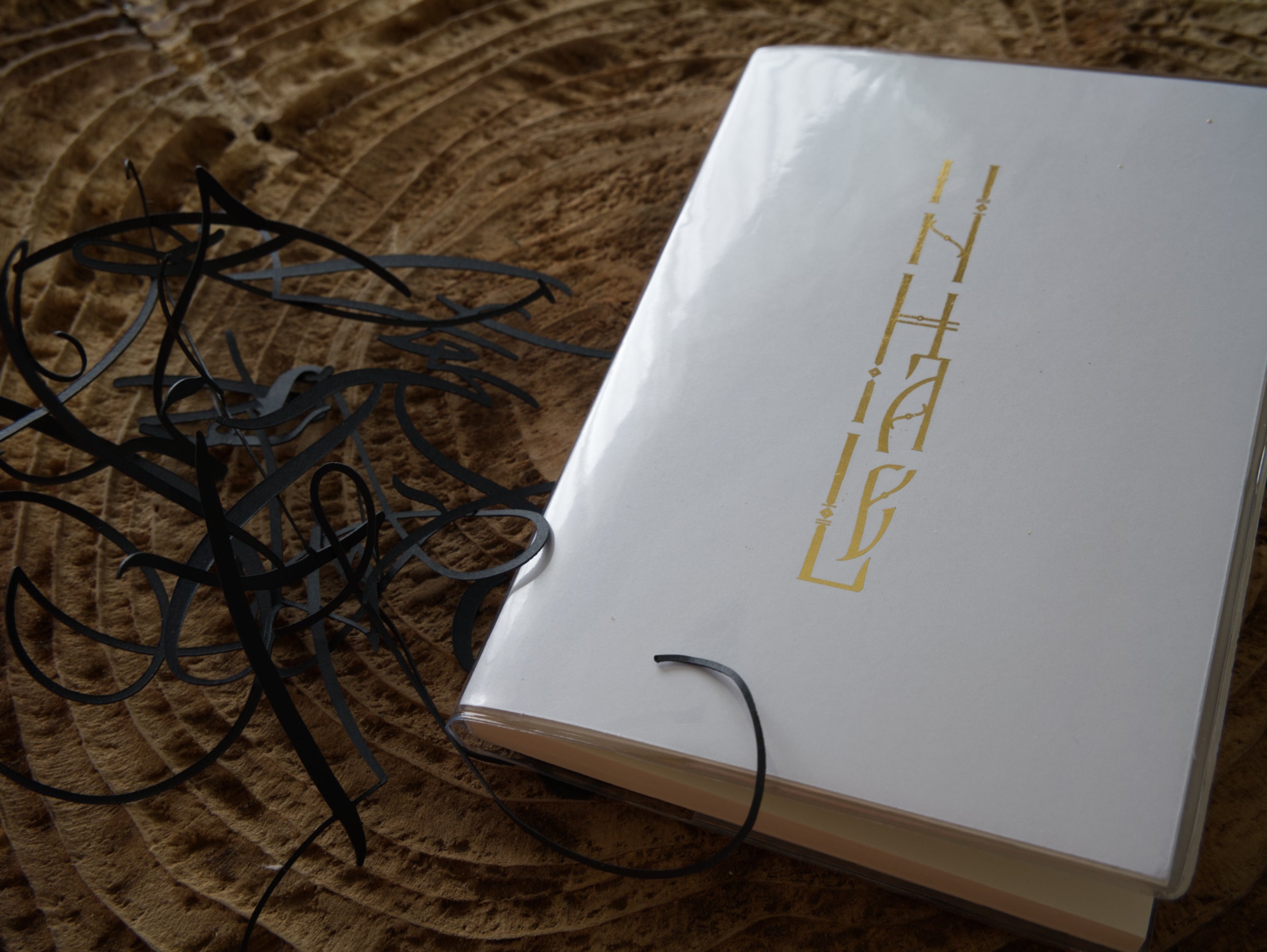 Notebook with custom design