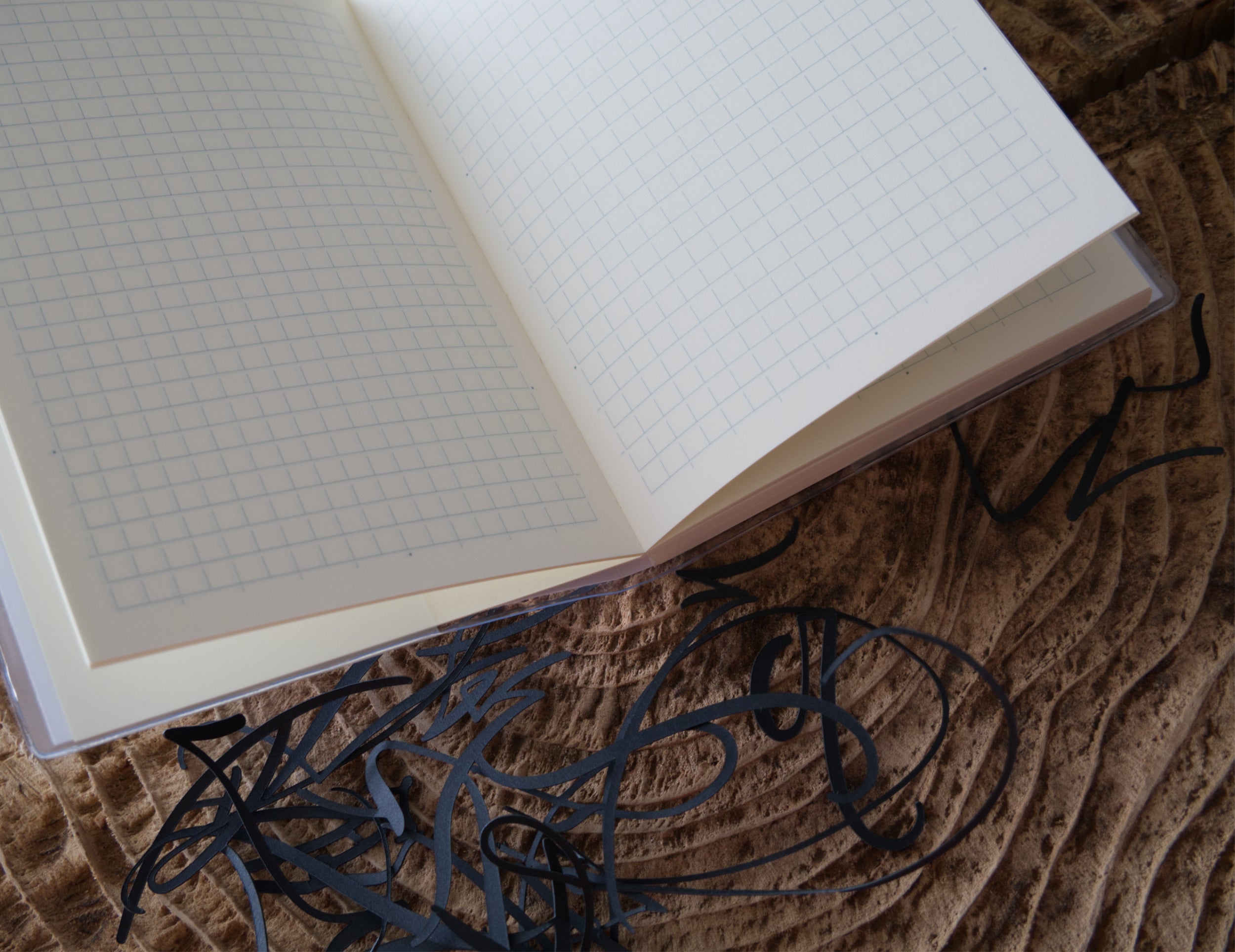 Notebook with custom design