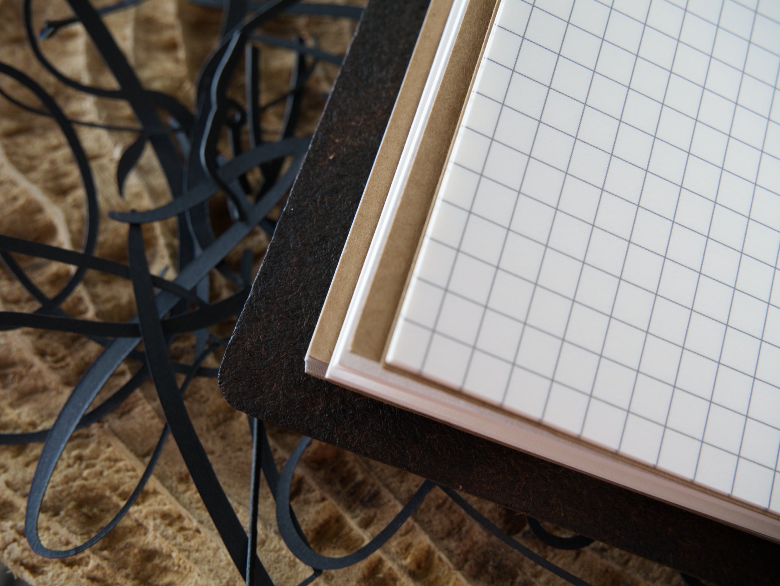 Premium Genuine Leather Notebook – Artistic Cover by Mary Pavlova