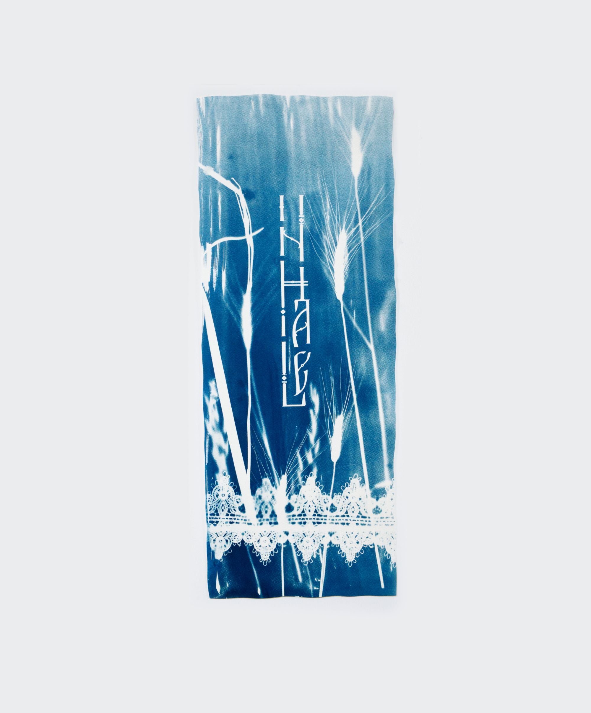 Cyanotype Wall Art 9x23"- The Breath Cycle