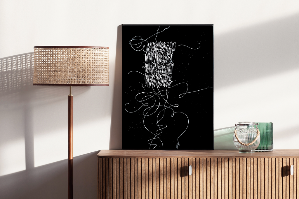 Abstract Wall Art 18x24" — Improvisation II.