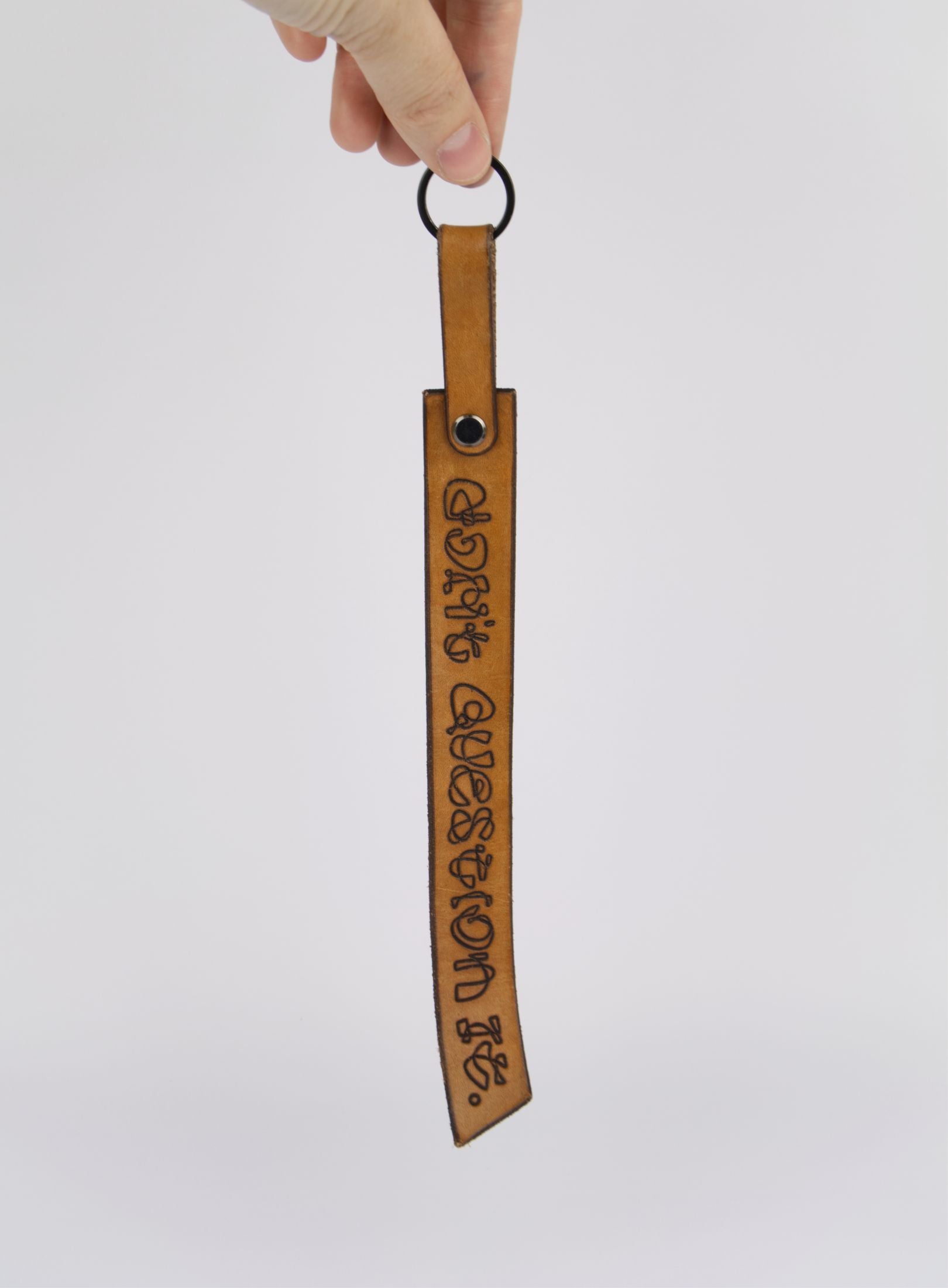 Language Token I — Leather (Single-sided)