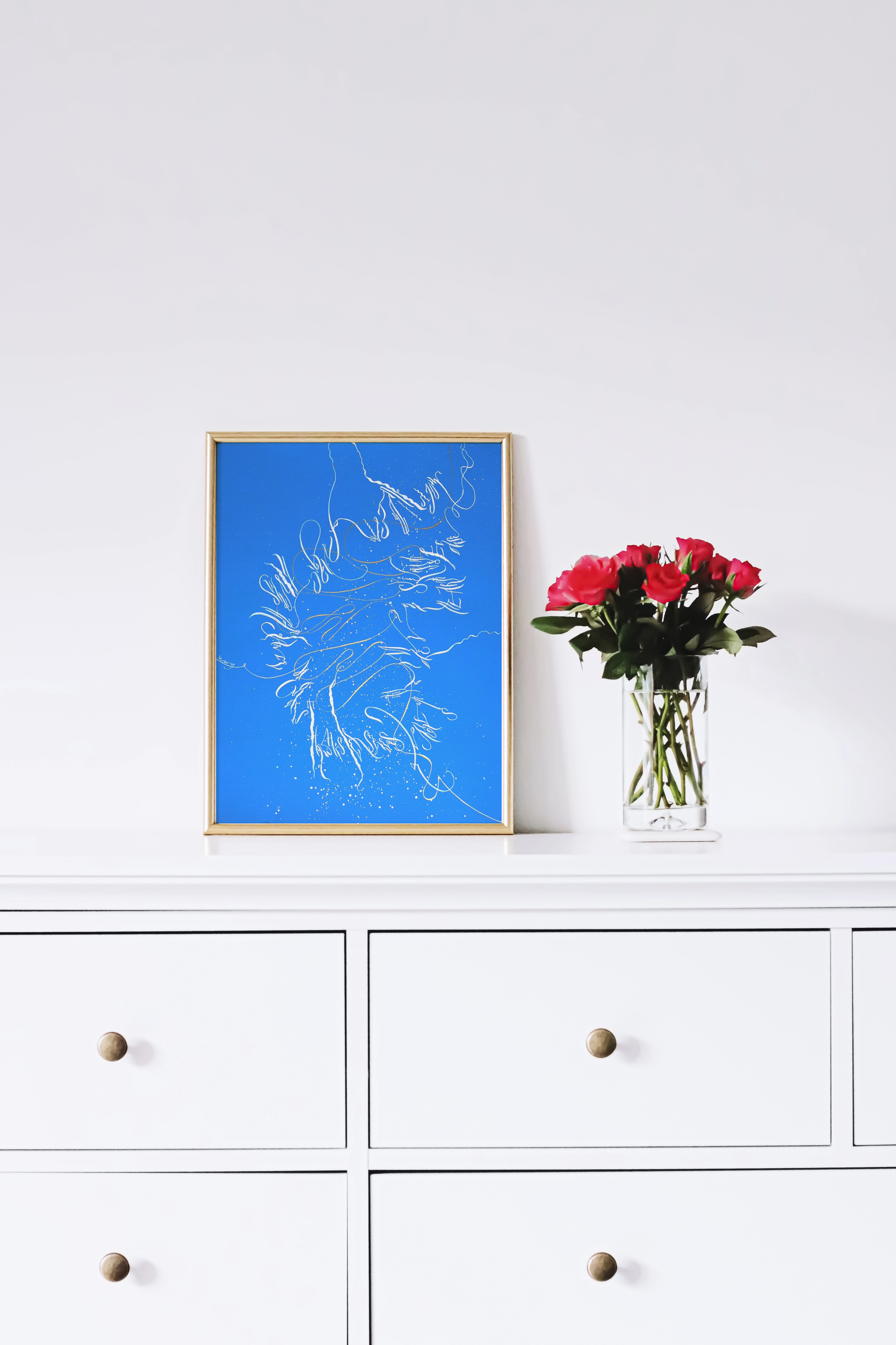 Abstract Calligraphy Art Prints — Sound of Music