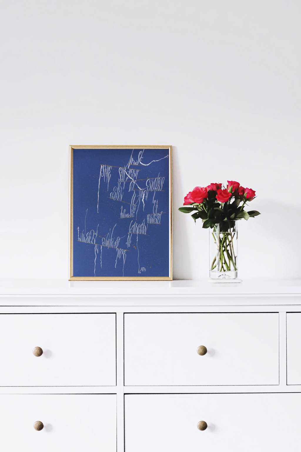 Abstract Calligraphy Art Prints — Sound of Music
