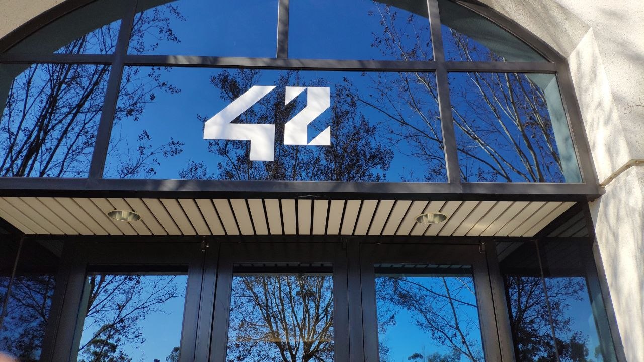 School 42 California sign